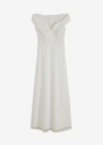 Carmen brautkleid mit spitze - mit,