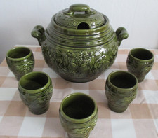 Keramik Bowletopf mit Deckel