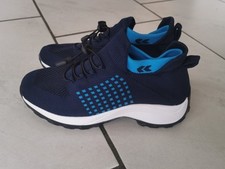NEUWARE,  Orthofit, Gr. 38, ergonomische Damen Komfortschuhe, Blau