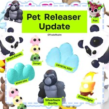 Adopt me Pets RELEASE UPDATE /
