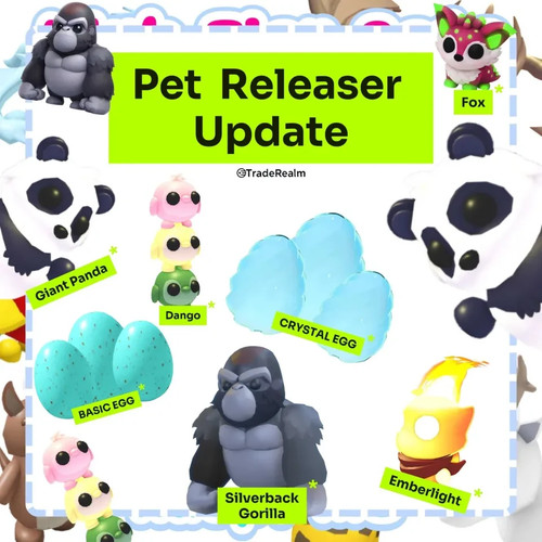 Adopt pets release update - adopt, /