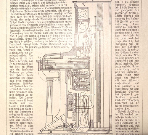 Alte lithographie mechanische - alte, lithographie,