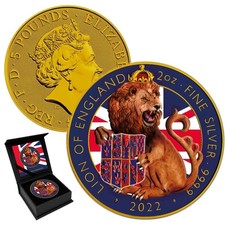 2oz Löwe von England