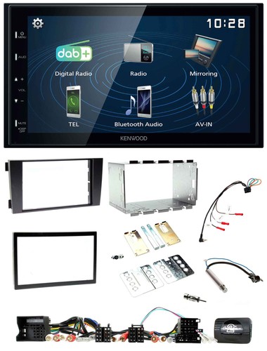 Kenwood 2din bluetooth lenkrad - 2din,