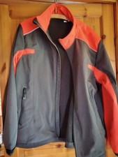 Herren Softshelljacke - Arbeitsjacke schwarz-orange XXL wie neu
