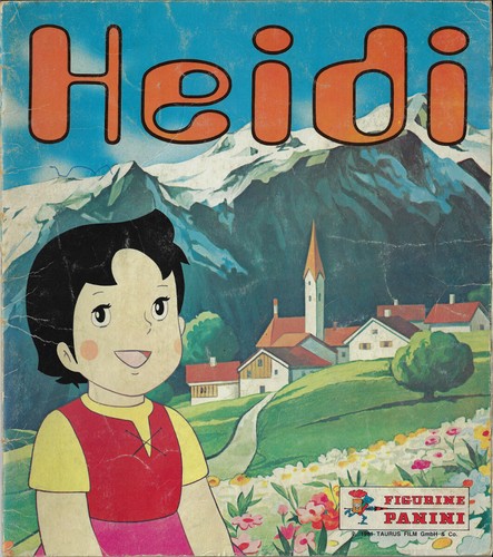 Panini heidi 1979 teilgefüllt - heidi,
