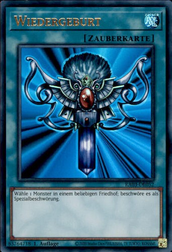 Yugioh ra03 de052 wiedergeburt - yugioh,