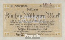 Banknoten lich 1923 - lich,
