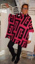 cooler warmer Strick Poncho
