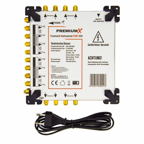 Premiumx multischalter 8 - premiumx, 17/8