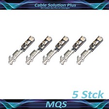 5x MQS Quadlock Buchse Stecker