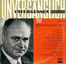 Benjamino Gigli* Benjamino