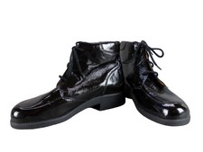 Ganter Aktiv Damen Schuhe Stiefel 38 | 5F schwarz Lackleder Stiefelette Neu (W)