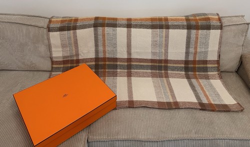 Großes plaid hermès - plaid,