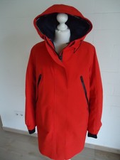 DISTRIKT Norrebro 3-in-1-Allwetterjacke Wende-Innenjacke Gr. L Rot/Blau/Beige