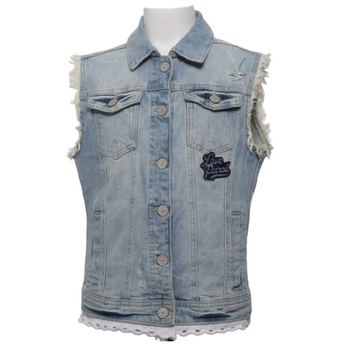 Petrol industries jeansweste - petrol,