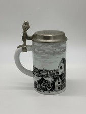 BIERKRUG ZINNDECKEL MÜNCHEN