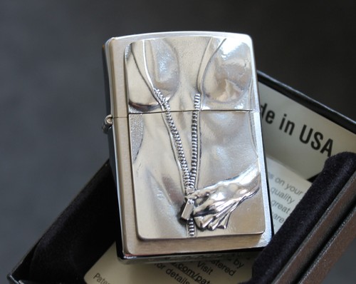 Zippo lighter zipper girl - zippo,