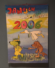 Janosch: großer Wand Kalender zum Aufhängen 2006 *** August fehlt