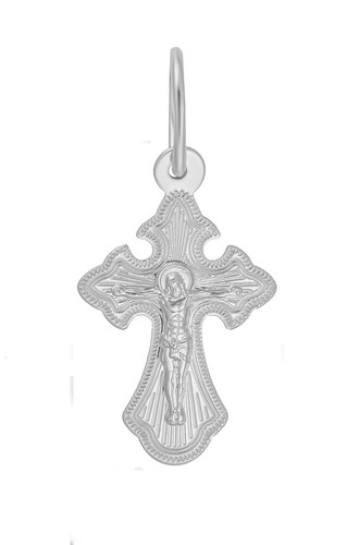585 weissgold kreuz - 585,