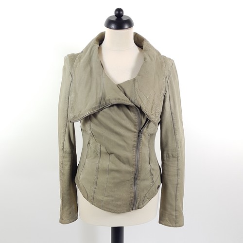 Tigha lederjacke damen beige - tigha,