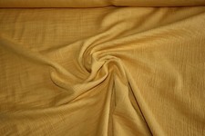 Musselin - Double Gauze, Mulltuch, safran, Breite: ca. 148 cm, Mat: 100% BW