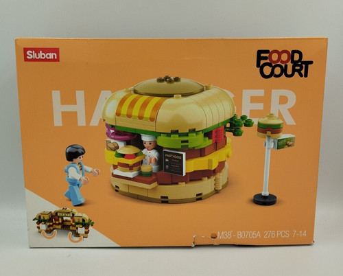 Food court hamburger - food,