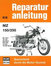 MZ 150/250 ES+TS+ETS 150+250, Reparaturanleitung Reparaturbuch/Handbuch/Wartung