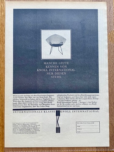 Mies van der - stuhl, knoll