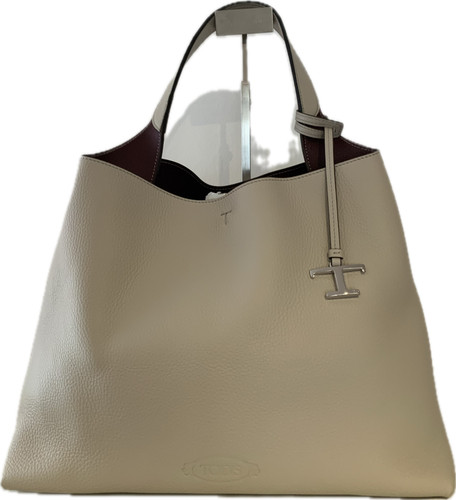 Tod handtasche cremfarben - tod's,
