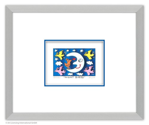 James rizzi night birds - night,