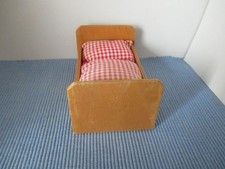 Bett  Holz  alt Zubehör