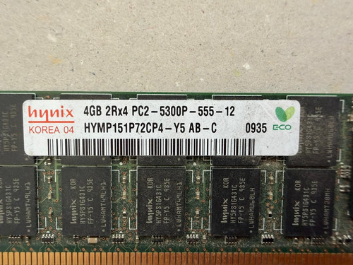 Hynix 4gb 2rx4 pc2 - pc2-5300p, ddr2