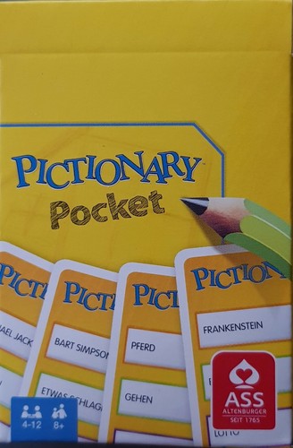 Pictionary pocket rewe - pocket,