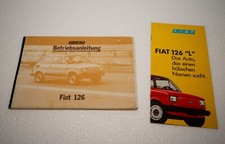 Betriebsanleitung fiat 126 - betriebsanleitung,