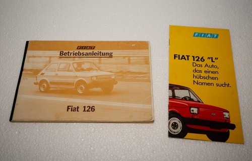 Betriebsanleitung fiat 126 - betriebsanleitung,