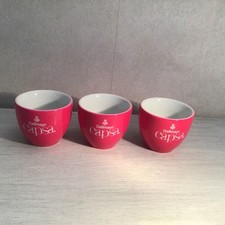 Dallmayr capsa 3 x Espresso Tasse - Original Cup Kahla Pink ohne Henkel