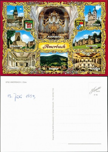 Amorbach gangolf burg - amorbach, st.
