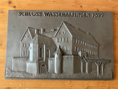 Alte schöne gussplatte - alte,