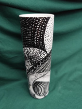 Porzellan Vase,Von Heinrich, Black & White 