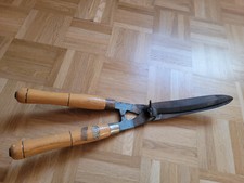 Heckenschere Manuell Antike Gartenschere Alte Schere Klinge ca 20cm gebraucht