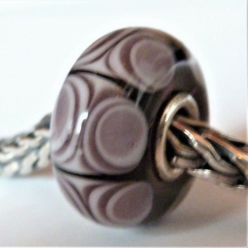 Trollbeads glas lila mit - trollbeads,