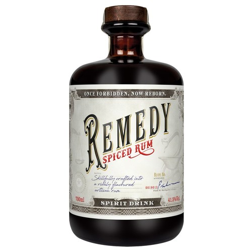 Remedy spiced rum - remedy, spirit
