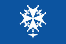 Aufkleber Hugenotten Fahne