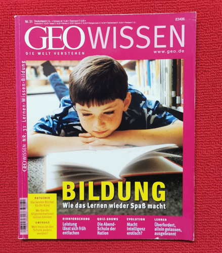 Geo wissen 31 bildung - wissen,