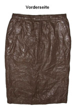 gut knielanger LEDERROCK /