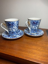 Lomonosov Porzellan Imperial Manufaktur Sankt Petersburg UdSSR Kakaotasse