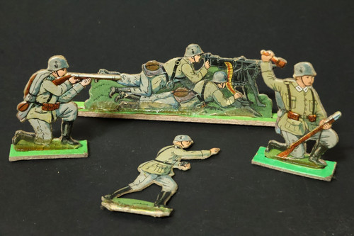 Alte pappe soldaten pappsoldat - soldaten,