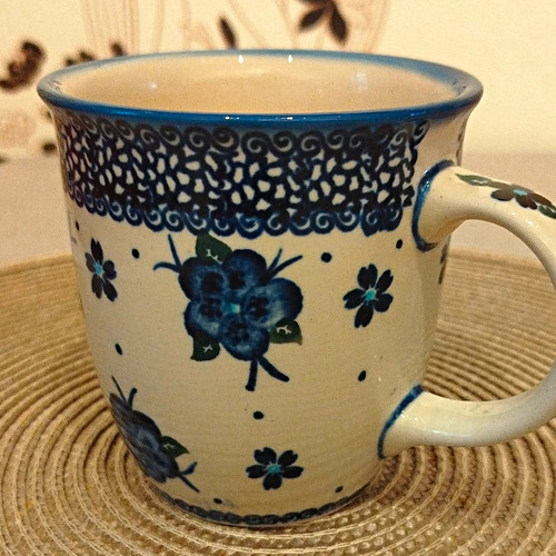 Bunzlauer keramik tasse - keramik,