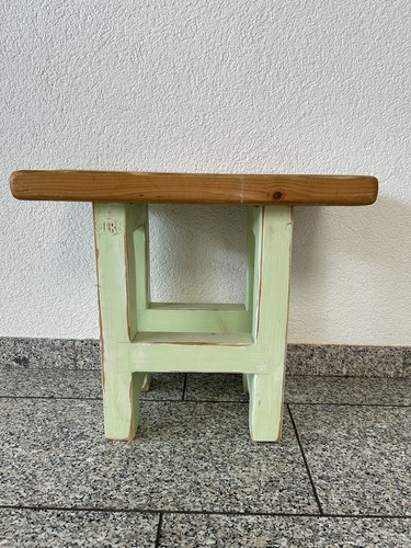 Rustikaler hocker aus - hocker,